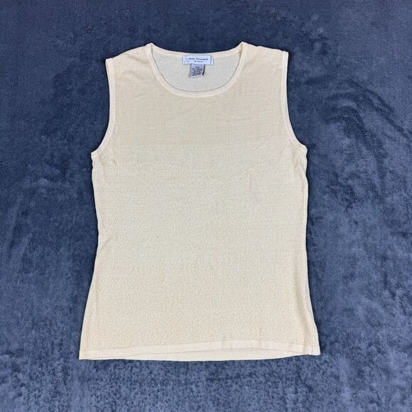 Iris Singer Cardigan & Shell Sweater Women's M / L Knitwear Made in Italy - Picture 3 of 9